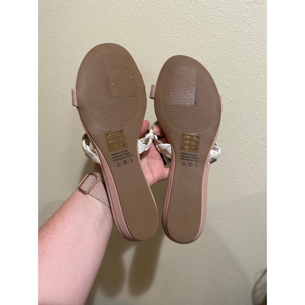 Draper James Braided Ellie Sandals Chambray size 8.5 - Picture 4 of 5